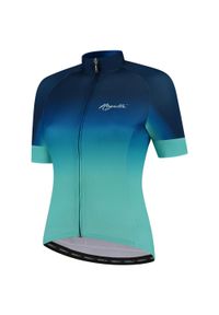 ROGELLI - Wysokiej jakości damska koszulka rowerowa DREAM z krótkim rękawem, niebiiesko-tu. Kolor: wielokolorowy, niebieski, turkusowy. Długość rękawa: krótki rękaw. Długość: krótkie