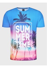 Mr. GUGU & Miss GO T-Shirt Unisex Summer Time Kolorowy Regular Fit. Materiał: syntetyk. Wzór: kolorowy