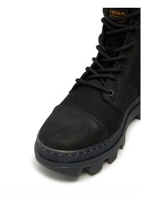 G-Star RAW - G-Star Raw Botki Noxer Boot Mid W D26648 Czarny. Kolor: czarny. Materiał: skóra #6