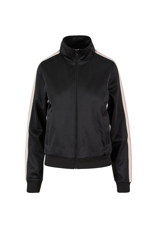 Urban Classics - Kurtka Treningowa Damska Retro. Kolor: czarny. Sport: turystyka piesza
