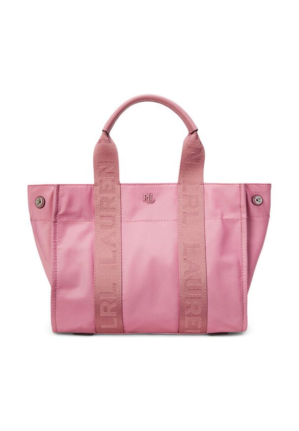 Lauren Ralph Lauren - Torebka LAUREN RALPH LAUREN. Kolor: różowy