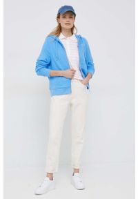 TOMMY HILFIGER - Tommy Hilfiger polo damski kolor różowy. Typ kołnierza: polo. Kolor: różowy. Materiał: bawełna, dzianina. Długość: krótkie #2