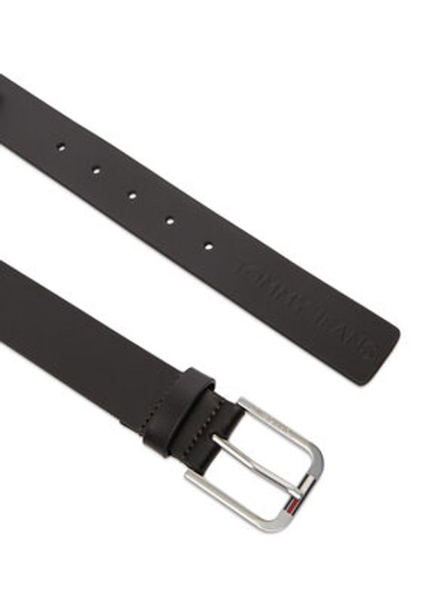 Tommy Jeans Pasek Męski Tjm Austin Seasonal 3.5 AM0AM14234 Brązowy. Kolor: brązowy. Materiał: skóra