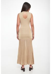 Twinset Milano - Sukienka maxi lureksowa LIU JO. Długość: maxi #4