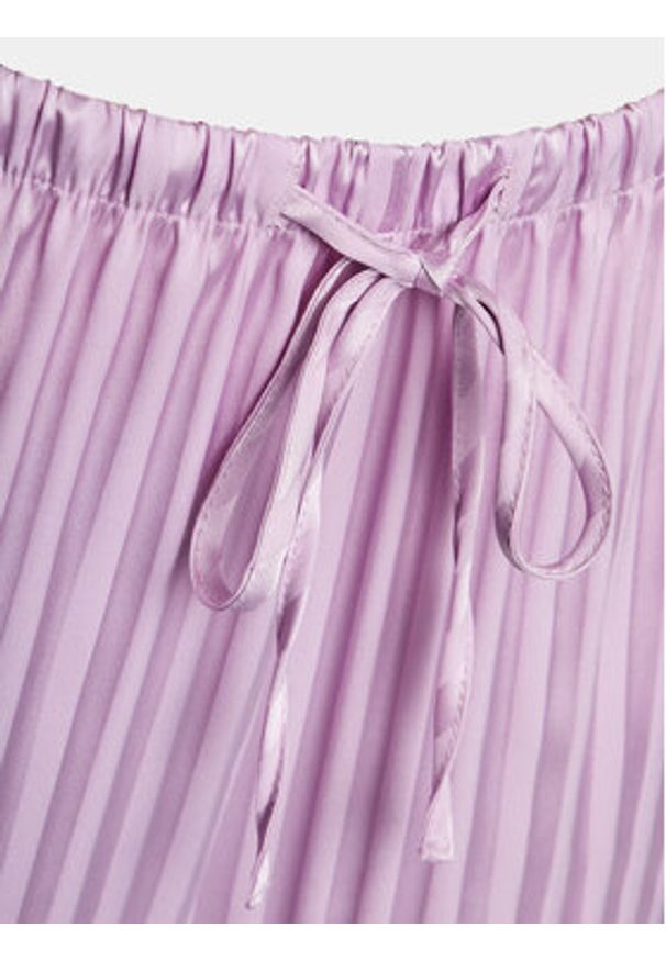 Hunkemöller Spodnie piżamowe 203169 Fioletowy Comfortable Fit. Kolor: fioletowy. Materiał: syntetyk