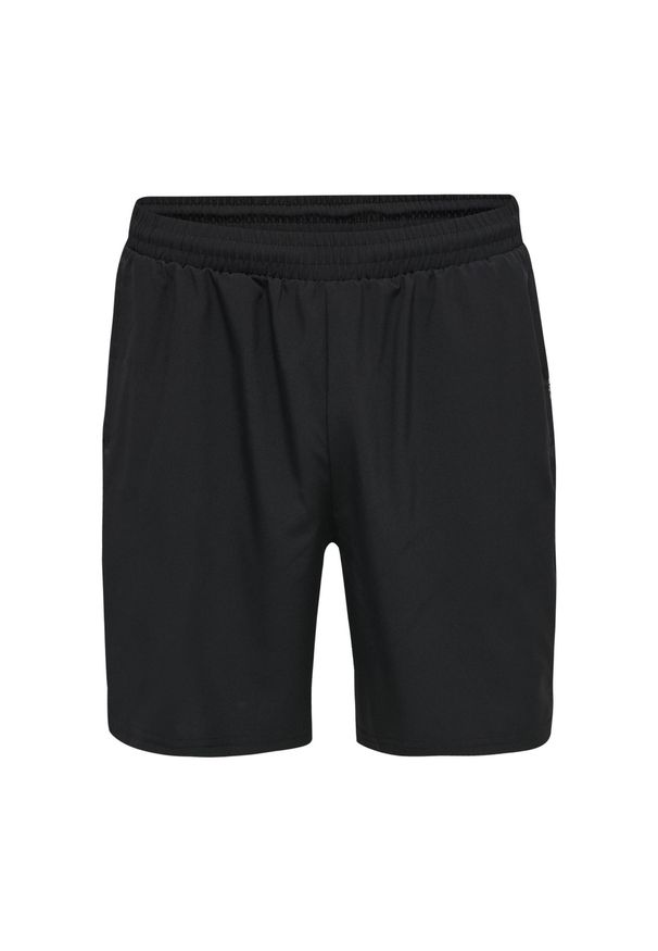 Szorty Hummel Move Grid. Kolor: czarny. Materiał: materiał. Długość: krótkie. Sport: fitness
