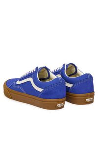 Vans Tenisówki Old Skool VN000D7ZFRX1 Niebieski. Kolor: niebieski. Materiał: skóra, zamsz #6