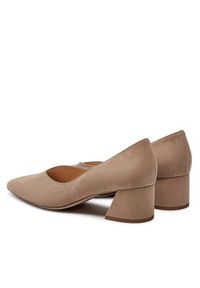 HÖGL Czółenka Kim 8-104502 Beżowy. Kolor: beżowy. Materiał: zamsz, skóra #4