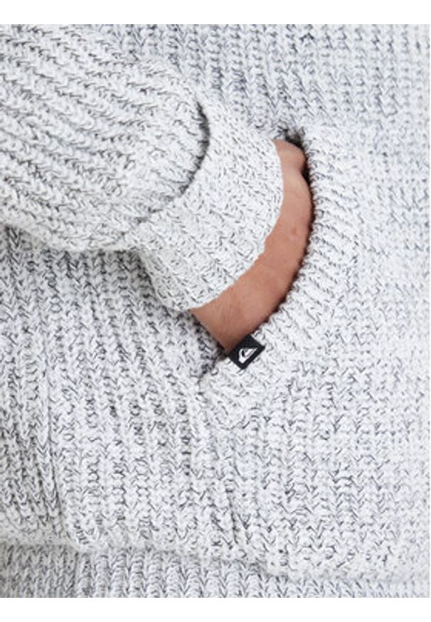 Quiksilver Kardigan Boketto EQYSW03324 Szary Regular Fit. Kolor: szary. Materiał: bawełna