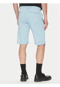 Karl Lagerfeld - KARL LAGERFELD Szorty materiałowe 265812 552829 Błękitny Regular Fit. Kolor: niebieski. Materiał: bawełna #4