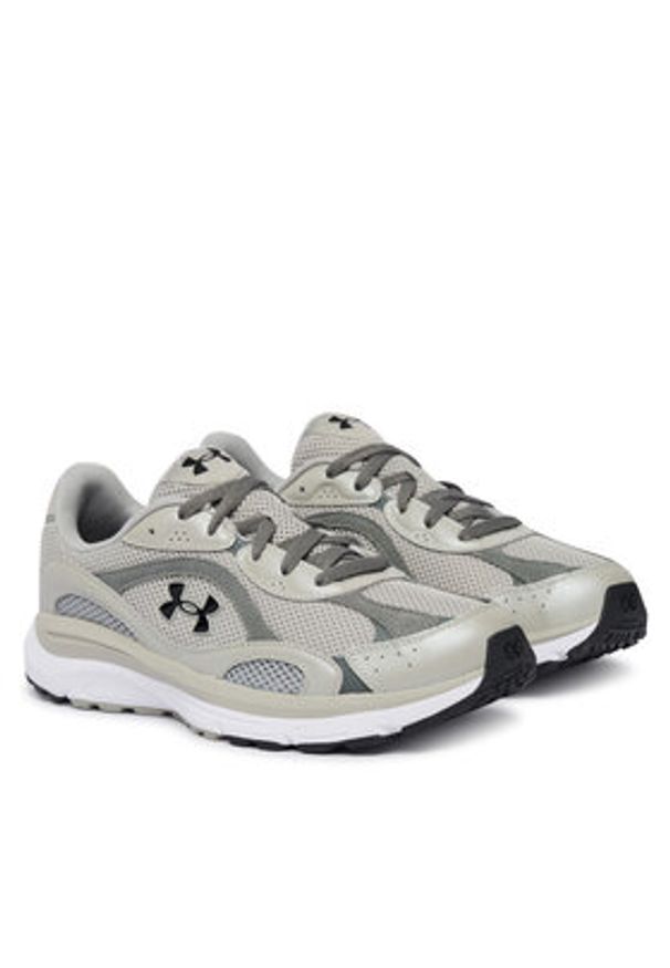Under Armour Sneakersy UA Tech Runner 6011293 Szary. Kolor: szary. Materiał: skóra, zamsz