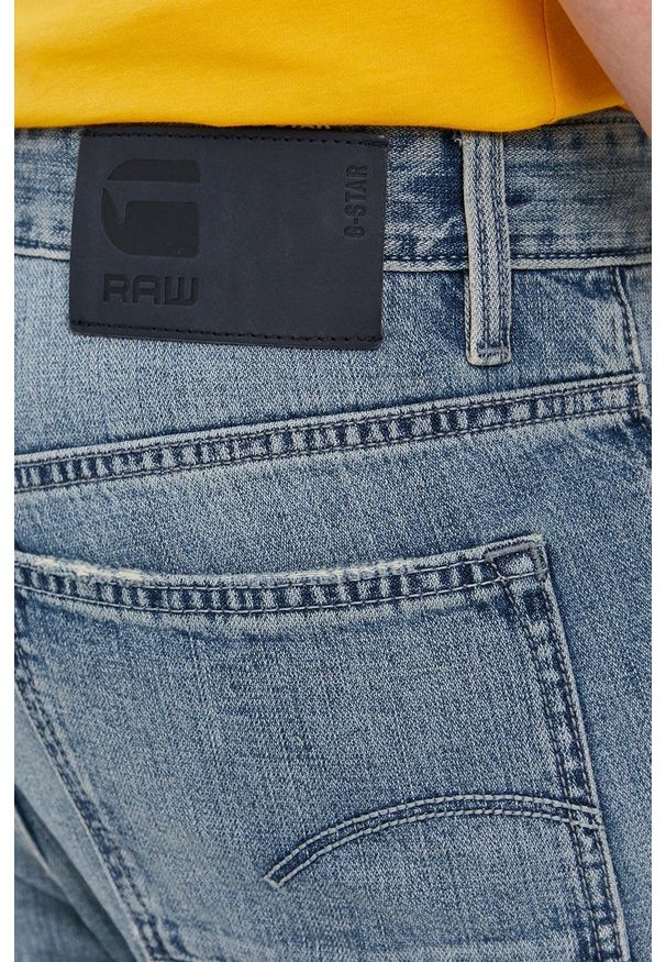 G-Star RAW - G-Star Raw Jeansy męskie. Kolor: niebieski