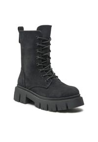 Jenny Fairy Trapery WS5792-01 Czarny. Kolor: czarny. Materiał: skóra #1