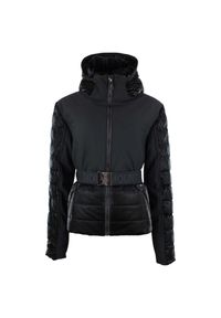 PEAK MOUNTAIN - Damska kurtka narciarska Peak Mountain. Kolor: czarny. Sezon: zima. Sport: narciarstwo #1