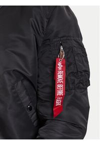 Alpha Industries Kurtka bomber Ma-1 Vf 59 Long 168100 Czarny Slim Fit. Kolor: czarny. Materiał: syntetyk