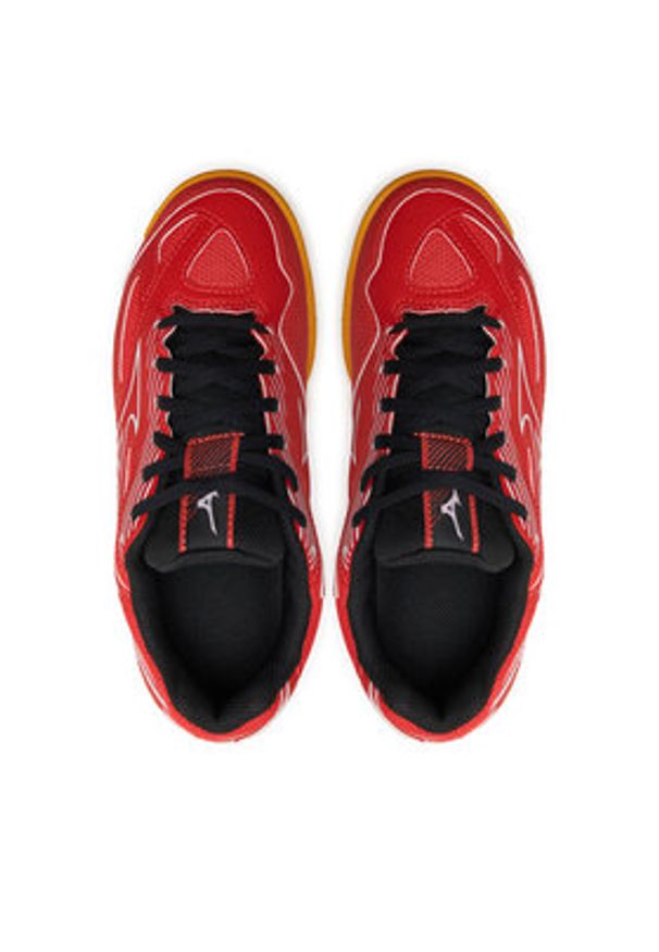 Mizuno Buty halowe Cyclone Speed 4 Jr V1GD2310 Koralowy. Kolor: pomarańczowy. Materiał: materiał