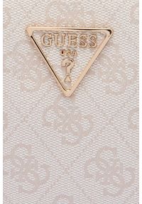Guess - GUESS Biała damska kopertówka 2 w 1 Noelle II. Kolor: biały. Materiał: skórzane. Rozmiar: małe #13