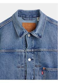 Levi's® Kurtka jeansowa A3174-0004 Niebieski Loose Fit. Kolor: niebieski. Materiał: bawełna