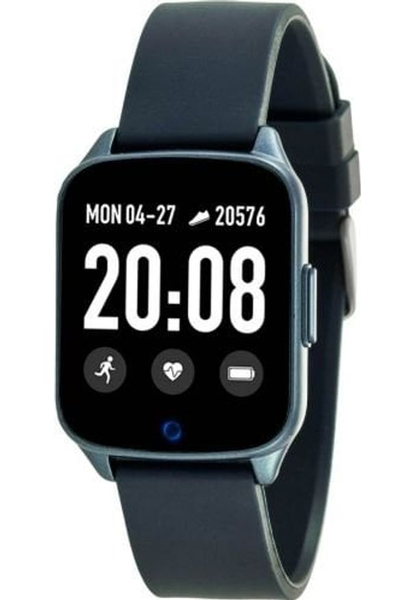 Smartwatch Rubicon KW17 Granatowy (RNCE42DIBX01AX). Rodzaj zegarka: smartwatch. Kolor: niebieski