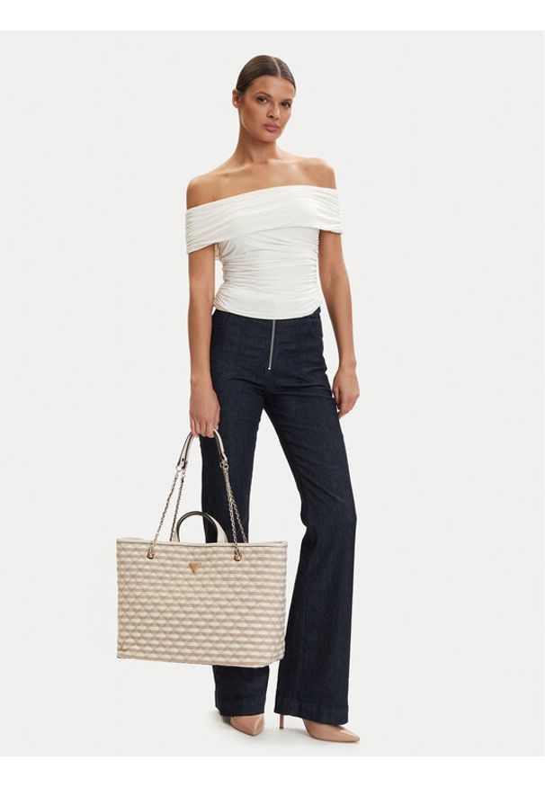 Guess Torebka Giully II HWAG96 73290 Beżowy jasny. Kolor: beżowy