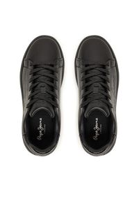 Pepe Jeans Sneakersy Yara Night W PLS000003 Czarny. Kolor: czarny. Materiał: skóra #3