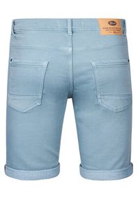Petrol Industries Szorty jeansowe M-ROS-SHO005 Błękitny Slim Fit. Kolor: niebieski. Materiał: bawełna #6