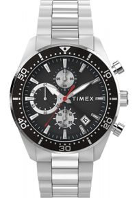 Zegarek Timex Zegarek męski Timex TW2Y56900 srebrny. Kolor: srebrny #1