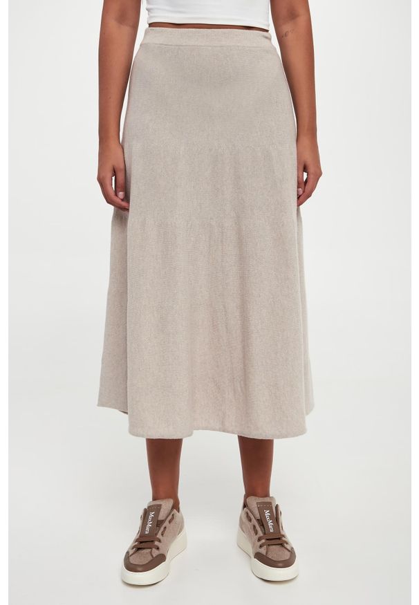 Marella - Spódnica wełniana z kaszmirem Ermes MARELLA. Materiał: wełna, kaszmir