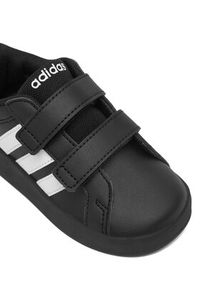 Adidas - adidas Sneakersy Grand Court 3.0 KJ4371 Czarny. Kolor: czarny. Materiał: skóra #6