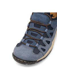 Rieker Półbuty L0546-14 Niebieski. Kolor: niebieski. Materiał: syntetyk #8