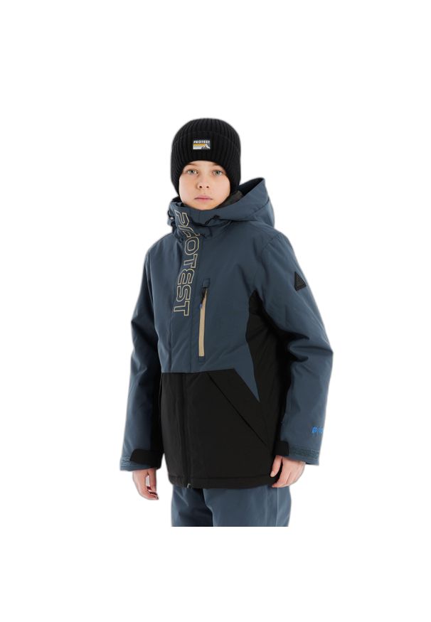 Dziecięca kurtka narciarska Protest Paulo. Kolor: niebieski. Sezon: zima. Sport: narciarstwo