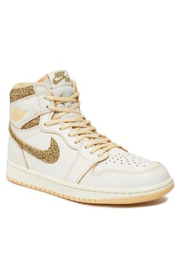 Nike Sneakersy Air Jordan 1 Retro Hi FD8631 100 Biały. Kolor: biały. Materiał: skóra. Model: Nike Air Jordan
