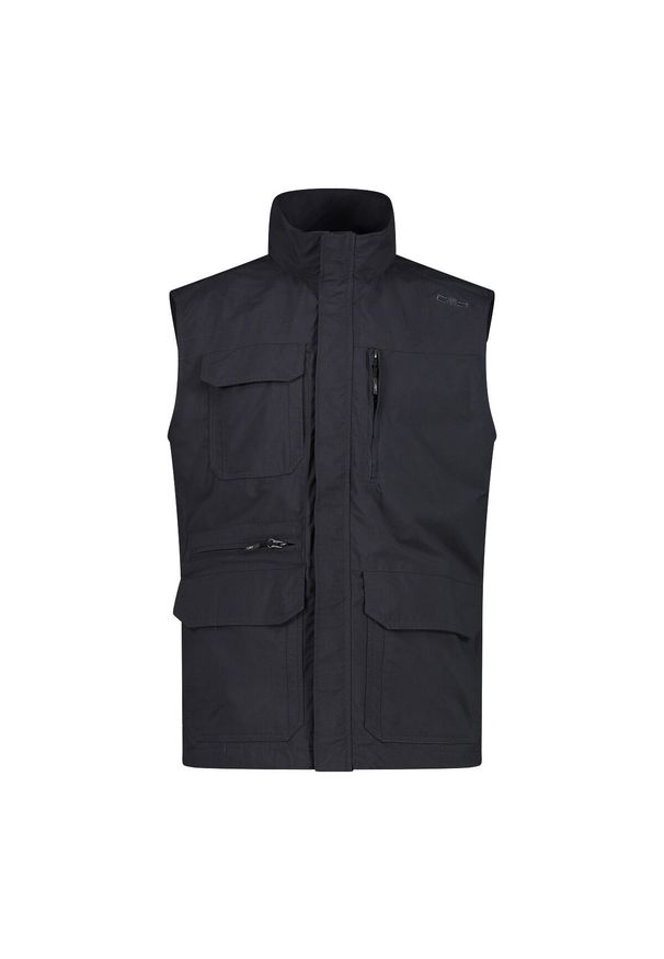 Kamizelka CMP. Kolor: szary, brązowy, czarny, zielony, wielokolorowy. Sport: turystyka piesza, kolarstwo