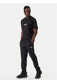 Adidas - adidas T-Shirt Essentials Linear JE8993 Czarny Regular Fit. Kolor: czarny. Materiał: bawełna #4