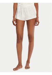 Juicy Couture Szorty piżamowe JCLHS125512 Écru Regular Fit. Materiał: syntetyk