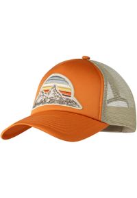 Buff - Czapka z daszkiem BUFF TRUCKER CAP BOUGI GINGER. Kolor: pomarańczowy, wielokolorowy