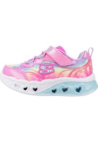 skechers - Tenisówki Skechers Model 303253n Kolor Rose. Kolor: różowy. Materiał: syntetyk, tkanina. Model: Skechers Sport. Sport: turystyka piesza