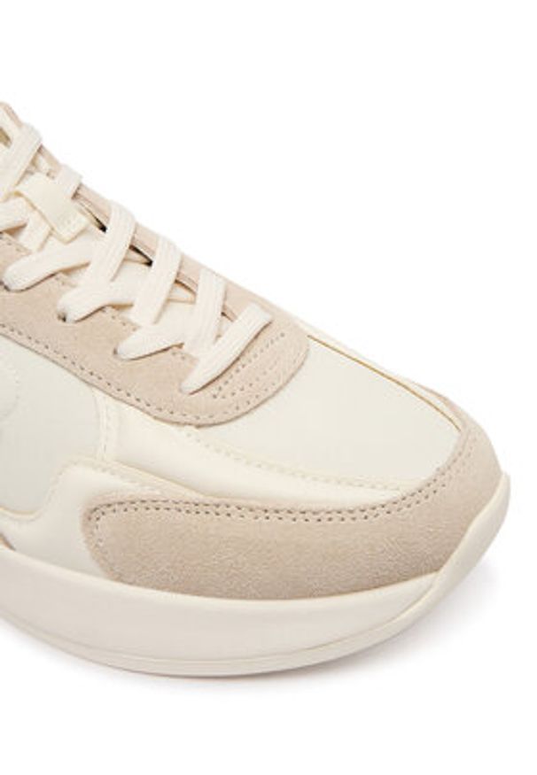 BOSS Sneakersy B Icon 50557764 Écru. Kolor: kremowy. Materiał: skóra