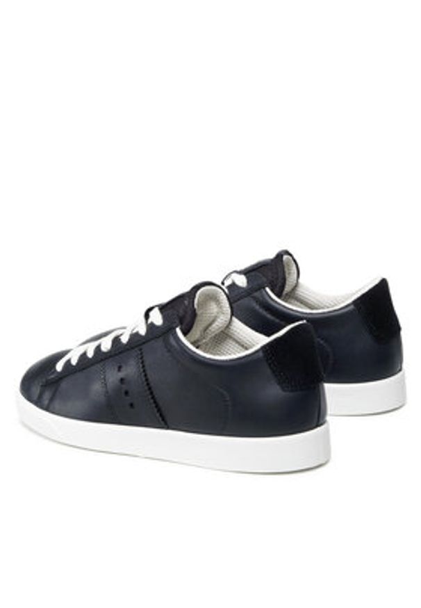 ecco - ECCO Sneakersy Street Lite W 21280351052 Czarny. Kolor: czarny. Materiał: skóra