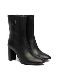 Aigner Botki 1252260 Czarny. Kolor: czarny. Materiał: skóra