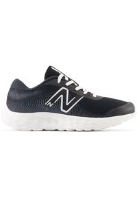 Buty dziecięce New Balance GP520BW8 – czarne. Kolor: czarny. Materiał: guma, syntetyk, materiał. Szerokość cholewki: normalna. Sport: fitness #1