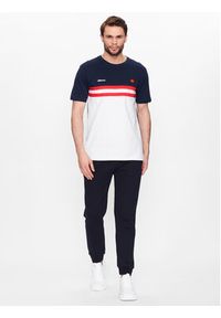 Ellesse T-Shirt Venire SHR08507 Granatowy Regular Fit. Kolor: niebieski. Materiał: bawełna #3