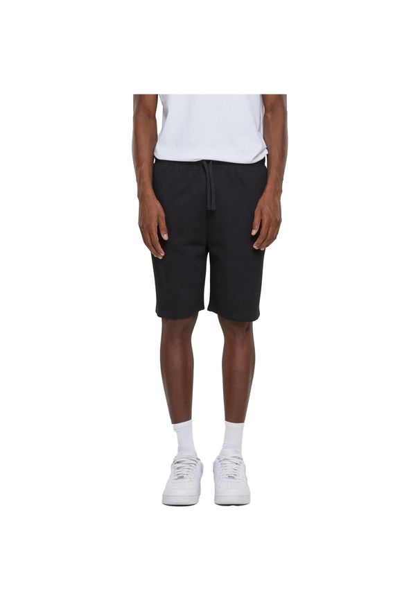 Urban Classics - Lekkie Szorty Męskie Z Frotte. Kolor: czarny. Sport: turystyka piesza