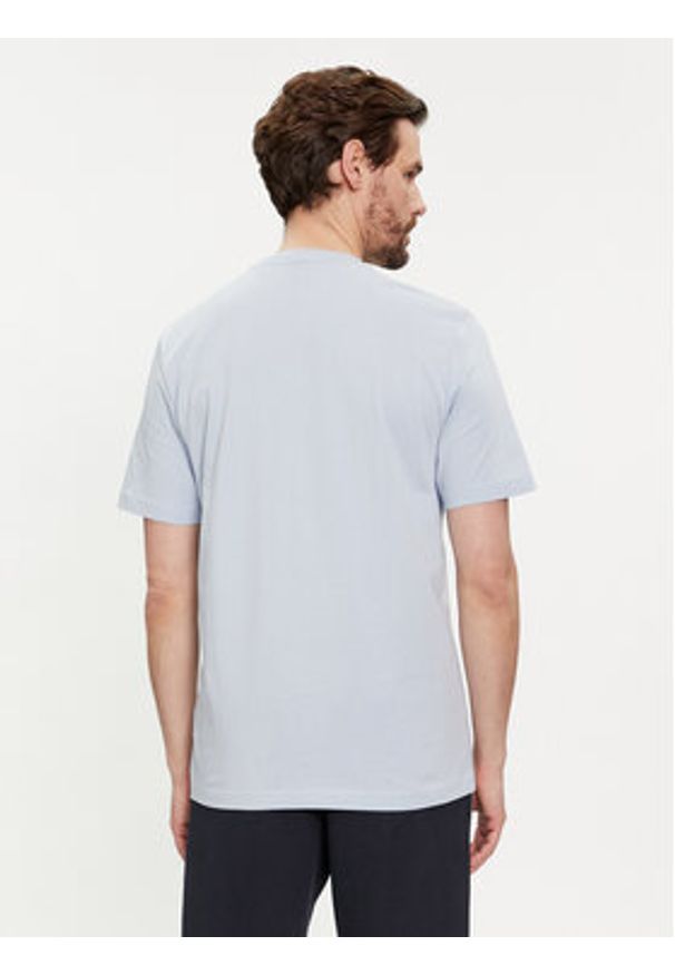 BOSS - Boss T-Shirt 50512866 Niebieski Regular Fit. Kolor: niebieski. Materiał: bawełna