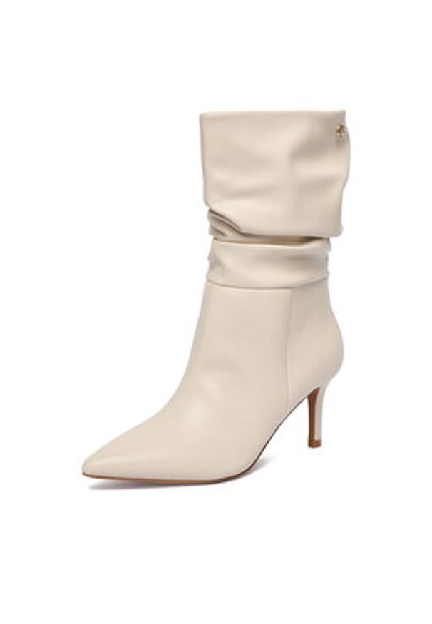 Nine West Botki CEO-SAMIRA-01 Écru. Materiał: materiał, syntetyk