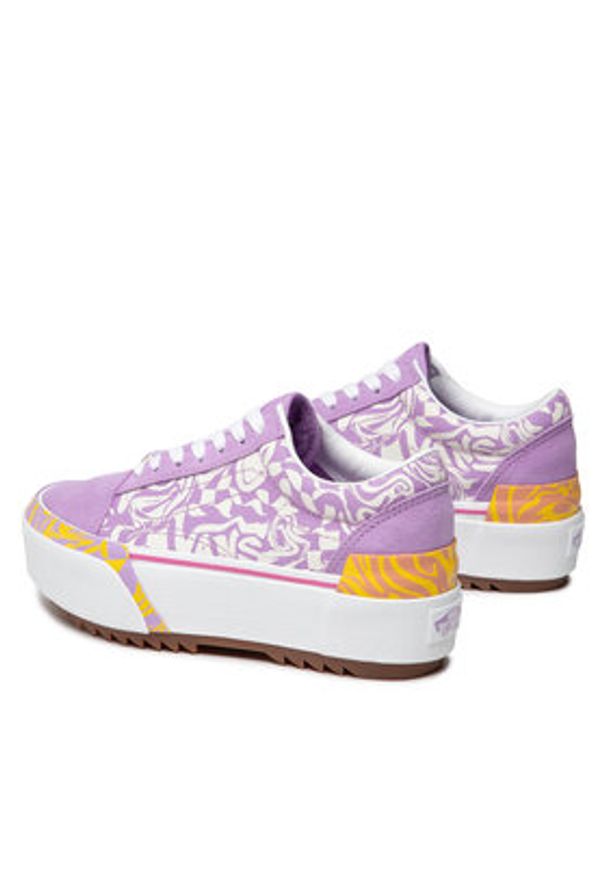 Vans Tenisówki Old Skool Stac VN0A4U15BD91 Fioletowy. Kolor: fioletowy. Materiał: materiał