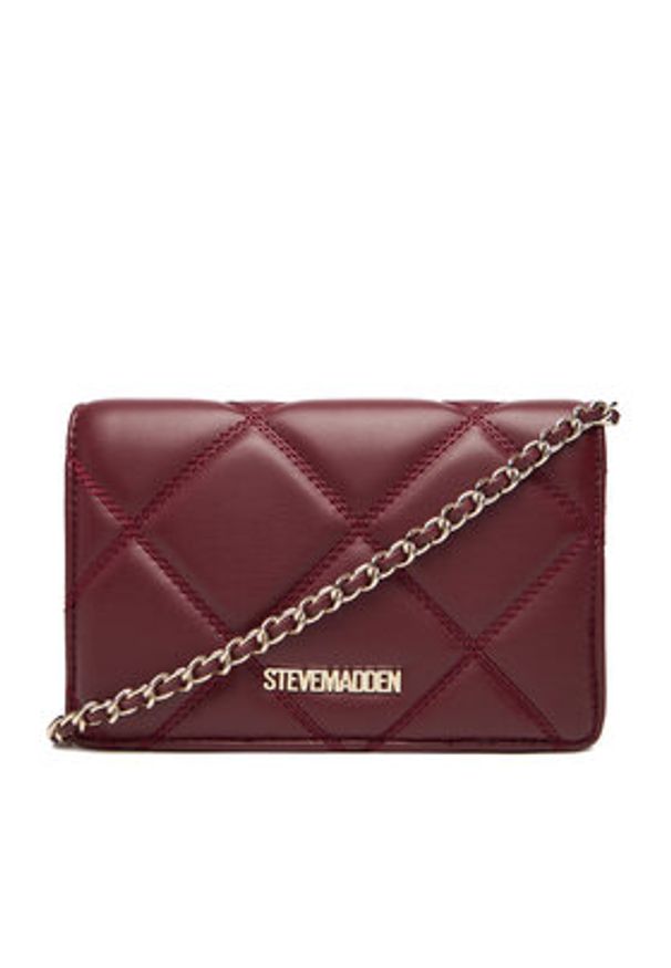Steve Madden Torebka BENDUE SM13001105 Czerwony. Kolor: czerwony. Materiał: skórzane