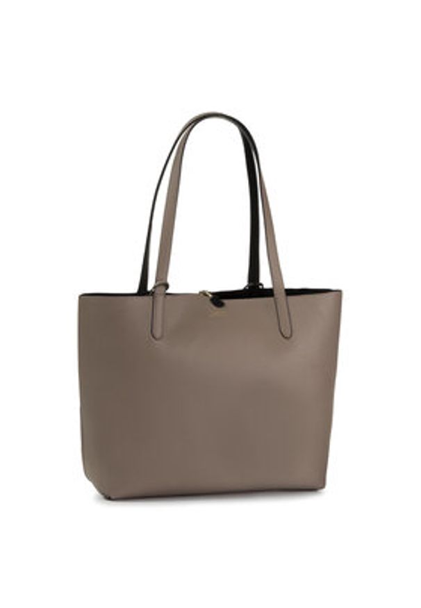 Lauren Ralph Lauren Torebka Rvrsble Tote 431795329001 Czarny. Kolor: czarny. Materiał: skórzane