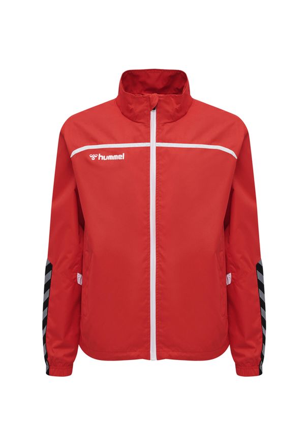 Kurtka dziecięca Hummel hmlAUTHENTIC Training. Kolor: czerwony, różowy, wielokolorowy, biały. Materiał: materiał, tkanina. Sport: fitness, piłka ręczna