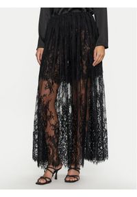 ViCOLO Spódnica midi TS0227 Czarny Regular Fit. Kolor: czarny. Materiał: syntetyk